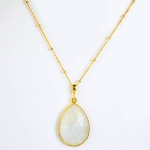 Shop Rainbow Moonstone Necklaces! SALE Rainbow Moonstone Necklace, June Birthstone jewelry, Gold necklace, teardrop stone moonstone jewelry bridesmaid necklace FINAL SALE | Natural genuine Rainbow Moonstone necklaces. Buy crystal jewelry, handmade handcrafted artisan jewelry for women.  Unique handmade gift ideas. #jewelry #beadednecklaces #beadedjewelry #gift #shopping #handmadejewelry #fashion #style #product #necklaces #affiliate #ad