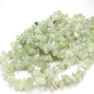 Shop Serpentine Chip & Nugget Beads! Sea Green New "Jade" Chips, Natural Green Gemstone Chips, 16" inch Strand, Beading Supplies, Jewelry Supplies, Item 542gs | Natural genuine chip Serpentine beads for beading and jewelry making.  #jewelry #beads #beadedjewelry #diyjewelry #jewelrymaking #beadstore #beading #affiliate #ad