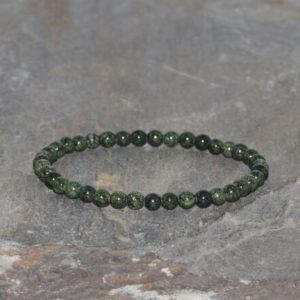 Shop Serpentine Bracelets! 4mm Serpentine Beaded Bracelet Green Bead Bracelet Healing Stone Bracelet Men Bracelet Women Bracelet Gemstone Jewelry Yoga Bracelet | Natural genuine Serpentine bracelets. Buy crystal jewelry, handmade handcrafted artisan jewelry for women.  Unique handmade gift ideas. #jewelry #beadedbracelets #beadedjewelry #gift #shopping #handmadejewelry #fashion #style #product #bracelets #affiliate #ad