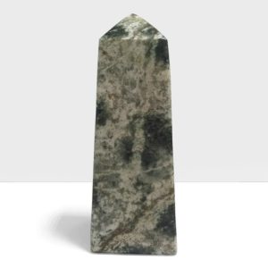 Serpentine Point – Natural Serpentine Gemstone – Obelisk Tower Wand Point – Home Decor – 9.5 Oz – _RPO170 | Natural genuine stones & crystals in various shapes & sizes. Buy raw cut, tumbled, or polished gemstones for making jewelry or crystal healing energy vibration raising reiki stones. #crystals #gemstones #crystalhealing #crystalsandgemstones #energyhealing #affiliate #ad