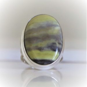 Shop Serpentine Rings! Serpentine Ring, 925 Sterling Silver Ring, Natural Genuine Gemstone, Serpentine Stone Ring, Handmade Jewelry, Christmas Gift Navajo Artisan | Natural genuine Serpentine rings, simple unique handcrafted gemstone rings. #rings #jewelry #shopping #gift #handmade #fashion #style #affiliate #ad