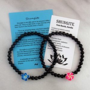 Shop Shungite Bracelets! Shungite Anklet with Plumeria Flower, Children's Jewelry, EMF Protection, 6mm | Natural genuine Shungite bracelets. Buy crystal jewelry, handmade handcrafted artisan jewelry for women.  Unique handmade gift ideas. #jewelry #beadedbracelets #beadedjewelry #gift #shopping #handmadejewelry #fashion #style #product #bracelets #affiliate #ad