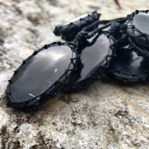 Shungite Necklace for Men/Women, Spiritual Healing Crystal Pendant, EMF Protection Necklace, Black Stone Jewelry, Spiritual Gifts for Friend | Natural genuine Array necklaces. Buy crystal jewelry, handmade handcrafted artisan jewelry for women.  Unique handmade gift ideas. #jewelry #beadednecklaces #beadedjewelry #gift #shopping #handmadejewelry #fashion #style #product #necklaces #affiliate #ad