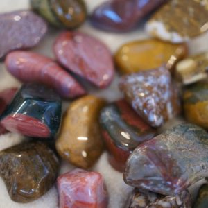 Shop Tumbled Ocean Jasper Crystals & Pocket Stones! Small Ocean Jasper Tumbled Stone | Natural genuine stones & crystals in various shapes & sizes. Buy raw cut, tumbled, or polished gemstones for making jewelry or crystal healing energy vibration raising reiki stones. #crystals #gemstones #crystalhealing #crystalsandgemstones #energyhealing #affiliate #ad