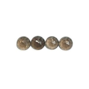 Shop Smoky Quartz Cabochons! Smoky Quartz Cabochons Rose Cut – 7mm Round, Smokey Quartz Cabs | Natural genuine stones & crystals in various shapes & sizes. Buy raw cut, tumbled, or polished gemstones for making jewelry or crystal healing energy vibration raising reiki stones. #crystals #gemstones #crystalhealing #crystalsandgemstones #energyhealing #affiliate #ad
