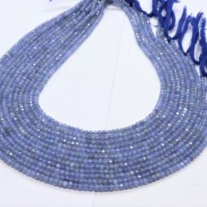 Shop Tanzanite Round Beads! Super Quality Tanzanite Faceted Round Balls, 3-3.5 mm Tanzanite Bead, Faceted Tanzanite Beads, 13 inch Faceted Beads, Tanzanite Round Beads | Natural genuine round Tanzanite beads for beading and jewelry making.  #jewelry #beads #beadedjewelry #diyjewelry #jewelrymaking #beadstore #beading #affiliate #ad
