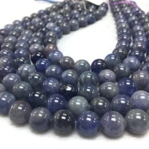 Shop Tanzanite Round Beads! Tanzanite Round Beads 12 mm Size – Length 40 cm Good Quality Beads – Tanzanite Beads | Natural genuine round Tanzanite beads for beading and jewelry making.  #jewelry #beads #beadedjewelry #diyjewelry #jewelrymaking #beadstore #beading #affiliate #ad