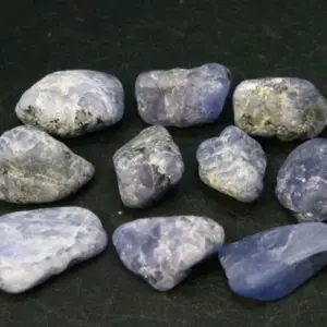 Shop Tumbled Tanzanite Crystals & Pocket Stones! Lot of 10 Tanzanite Tumbled Stones From Tanzania – 125.7 Carats | Natural genuine stones & crystals in various shapes & sizes. Buy raw cut, tumbled, or polished gemstones for making jewelry or crystal healing energy vibration raising reiki stones. #crystals #gemstones #crystalhealing #crystalsandgemstones #energyhealing #affiliate #ad