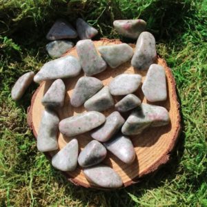 Pink Spot Thulite Tumbled Pink Spot Thulite Tumbled