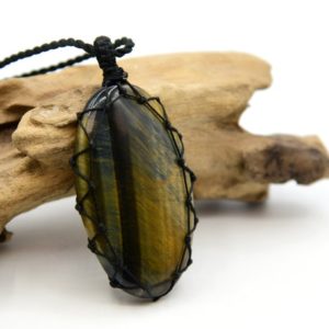 Shop Tiger Eye Necklaces! Hawk's Eye Jewelry, Surfer Necklace, Protection Jewelry, Birthday Gifts for Him / Her, Blue Tiger's Eye Necklace | Natural genuine Tiger Eye necklaces. Buy crystal jewelry, handmade handcrafted artisan jewelry for women.  Unique handmade gift ideas. #jewelry #beadednecklaces #beadedjewelry #gift #shopping #handmadejewelry #fashion #style #product #necklaces #affiliate #ad