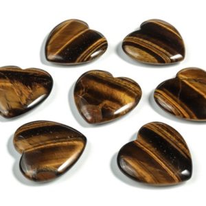 Shop Tiger Eye Shapes! Tiger Eye Heart Gemstone Flat– Heart Tiger Eye Gemstone – Loose Tiger Eye Gemstone – Natural Tiger Eye Crystal – 4cm – HE1048 | Natural genuine stones & crystals in various shapes & sizes. Buy raw cut, tumbled, or polished gemstones for making jewelry or crystal healing energy vibration raising reiki stones. #crystals #gemstones #crystalhealing #crystalsandgemstones #energyhealing #affiliate #ad