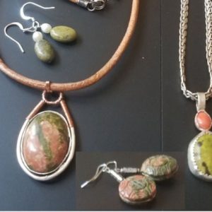 Shop Unakite Pendants! Unakite Pendants, Everyday Pendants, Unakite Earrings, Casual wear, 925 Sterling Silver chain, Soft Pink Coral | Natural genuine Unakite pendants. Buy crystal jewelry, handmade handcrafted artisan jewelry for women.  Unique handmade gift ideas. #jewelry #beadedpendants #beadedjewelry #gift #shopping #handmadejewelry #fashion #style #product #pendants #affiliate #ad