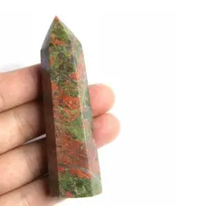 Shop Unakite Stones & Crystals! Unakite Point Natural Unakite Tower Unakite Obelisk Crystal Point Tower Healing Crystal Wholesale 08 | Natural genuine stones & crystals in various shapes & sizes. Buy raw cut, tumbled, or polished gemstones for making jewelry or crystal healing energy vibration raising reiki stones. #crystals #gemstones #crystalhealing #crystalsandgemstones #energyhealing #affiliate #ad