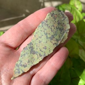 Shop Raw & Rough Unakite Stones! UNAKITE Slab 3.2" – Raw Sliced Stone From Virginia | Natural genuine stones & crystals in various shapes & sizes. Buy raw cut, tumbled, or polished gemstones for making jewelry or crystal healing energy vibration raising reiki stones. #crystals #gemstones #crystalhealing #crystalsandgemstones #energyhealing #affiliate #ad