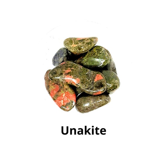 Unakite Tumbled Stone, Loose Unakite, Unakite Gemstone, Unakite Crystals, Unakite Loose, Natural Unakite, Raw Unakite, Unakite Stone