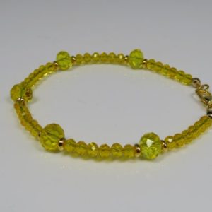 Shop Yellow Sapphire Bracelets! Yellow Sapphire Bracelet, Sapphire Gemstone Bracelet , gemstone Bracelet ,  September Birthstone bracelet | Natural genuine Yellow Sapphire bracelets. Buy crystal jewelry, handmade handcrafted artisan jewelry for women.  Unique handmade gift ideas. #jewelry #beadedbracelets #beadedjewelry #gift #shopping #handmadejewelry #fashion #style #product #bracelets #affiliate #ad