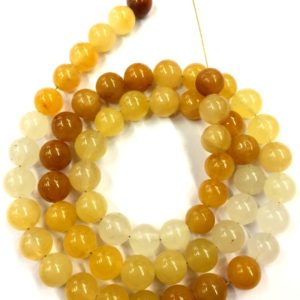 AAA QUALITY~~Very Rare Natural Yellow Sapphire Smooth Round Ball Beads Hand Polished Wonder Sapphire Round Beads Good Looking Sapphire | Natural genuine beads Array beads for beading and jewelry making.  #jewelry #beads #beadedjewelry #diyjewelry #jewelrymaking #beadstore #beading #affiliate #ad