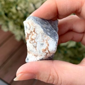Shop Raw & Rough Angelite Stones! You Pick! Angelite Crystal! Raw Rough Natural | Natural genuine stones & crystals in various shapes & sizes. Buy raw cut, tumbled, or polished gemstones for making jewelry or crystal healing energy vibration raising reiki stones. #crystals #gemstones #crystalhealing #crystalsandgemstones #energyhealing #affiliate #ad