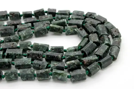 Zoisite, Natural Zoisite Rough Cut Nugget Cube Chips Loose Gemstone Assorted Size Beads - Pgs183