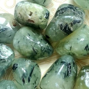 Shop Tumbled Prehnite Crystals & Pocket Stones! 100gm Prehnite TUMBLED Prehnite – Heart Chakra –  Solar Plexus Chakra-4th Chakra – Reiki – Energy Healing | Natural genuine stones & crystals in various shapes & sizes. Buy raw cut, tumbled, or polished gemstones for making jewelry or crystal healing energy vibration raising reiki stones. #crystals #gemstones #crystalhealing #crystalsandgemstones #energyhealing #affiliate #ad
