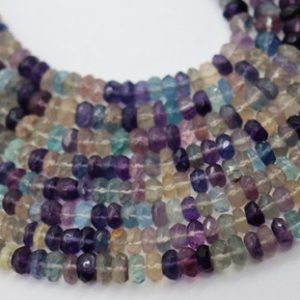 Shop Fluorite Beads! AAA Fluorite Rondelle Faceted Beads Natural Fluorite Faceted Beads Stunning Purple beads Fluorite Bead Fluorite Purple Wholesale Beads | Natural genuine beads Fluorite beads for beading and jewelry making.  #jewelry #beads #beadedjewelry #diyjewelry #jewelrymaking #beadstore #beading #affiliate #ad