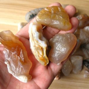 Rough Agate Large Raw Natural Agate Chunk Stone | Natural genuine stones & crystals in various shapes & sizes. Buy raw cut, tumbled, or polished gemstones for making jewelry or crystal healing energy vibration raising reiki stones. #crystals #gemstones #crystalhealing #crystalsandgemstones #energyhealing #affiliate #ad