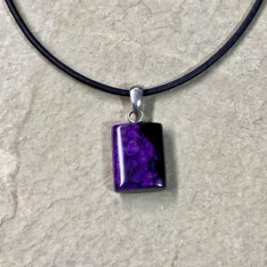 Shop Sugilite Necklaces! Amazing Sugilite Gem Necklace, 32 ct | Natural genuine Sugilite necklaces. Buy crystal jewelry, handmade handcrafted artisan jewelry for women.  Unique handmade gift ideas. #jewelry #beadednecklaces #beadedjewelry #gift #shopping #handmadejewelry #fashion #style #product #necklaces #affiliate #ad