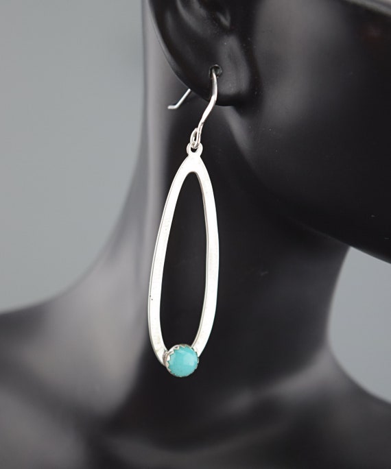 Handcrafted Sterling Silver Amazonite Earrings