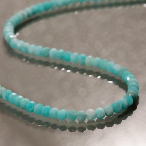 Shop Amazonite Necklaces! Amazonite necklace Amazonite jewelry Amazonite gemstone necklace Amazonite crystal beaded necklace gift for mom shaded Amazonite necklace | Natural genuine Amazonite necklaces. Buy crystal jewelry, handmade handcrafted artisan jewelry for women.  Unique handmade gift ideas. #jewelry #beadednecklaces #beadedjewelry #gift #shopping #handmadejewelry #fashion #style #product #necklaces #affiliate #ad