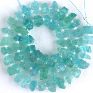 AAA Quality 50 Piece Natural Apatite Rough,Drilled Gemstone,6-8MM Approx,Rough Gemstone,Apatite,Making Jewelry,Natural Rough,Wholesale Price | Natural genuine beads Gemstone beads for beading and jewelry making.  #jewelry #beads #beadedjewelry #diyjewelry #jewelrymaking #beadstore #beading #affiliate #ad