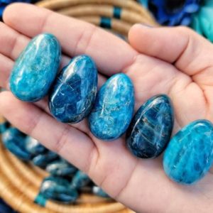 High Quality Blue Apatite Teardrop Necklace – No. 275 | Natural genuine Apatite necklaces. Buy crystal jewelry, handmade handcrafted artisan jewelry for women.  Unique handmade gift ideas. #jewelry #beadednecklaces #beadedjewelry #gift #shopping #handmadejewelry #fashion #style #product #necklaces #affiliate #ad