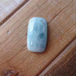 Shop Aquamarine Cabochons! Blue Aquamarine cabochon 30x17mm | Natural genuine stones & crystals in various shapes & sizes. Buy raw cut, tumbled, or polished gemstones for making jewelry or crystal healing energy vibration raising reiki stones. #crystals #gemstones #crystalhealing #crystalsandgemstones #energyhealing #affiliate #ad
