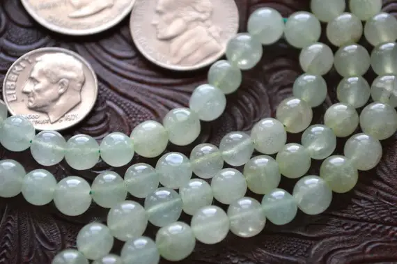 Green Aventurine Handmade Mala Beads Necklace - Blessed Energized Karma Nirvana Meditation 6mm Prayer Beads For Awakening Chakra Kundalini