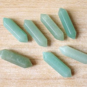 Shop Aventurine Stones & Crystals! Small Aventurine Crystal Point Mini Aventurine Double Terminated Crystal Point Tower Bulk Wholesale | Natural genuine stones & crystals in various shapes & sizes. Buy raw cut, tumbled, or polished gemstones for making jewelry or crystal healing energy vibration raising reiki stones. #crystals #gemstones #crystalhealing #crystalsandgemstones #energyhealing #affiliate #ad
