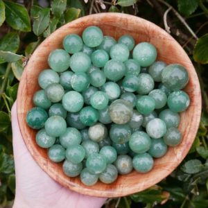 Shop Aventurine Shapes! Green AVENTURINE Spheres – Crystal Spheres – Aventurine Stone for Money – Crystals for Luck – Crystal Orbs Balls – Aventurine Quartz – REIKI | Natural genuine stones & crystals in various shapes & sizes. Buy raw cut, tumbled, or polished gemstones for making jewelry or crystal healing energy vibration raising reiki stones. #crystals #gemstones #crystalhealing #crystalsandgemstones #energyhealing #affiliate #ad