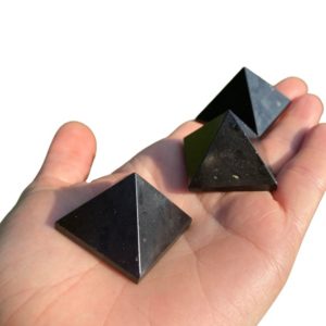 Black Tourmaline Pyramid (~1.25") Black Tourmaline Crystal Pyramid – black tourmaline Stone Pyramid – Protection stone – healing crystals | Natural genuine stones & crystals in various shapes & sizes. Buy raw cut, tumbled, or polished gemstones for making jewelry or crystal healing energy vibration raising reiki stones. #crystals #gemstones #crystalhealing #crystalsandgemstones #energyhealing #affiliate #ad