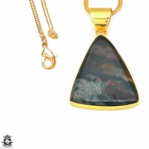 Shop Bloodstone Pendants! Bloodstone Necklace •  Energy Healing Necklace • Meditation Crystal Necklace • 24K Gold •   Minimalist Necklace • Gifts for her • GPH560 | Natural genuine Bloodstone pendants. Buy crystal jewelry, handmade handcrafted artisan jewelry for women.  Unique handmade gift ideas. #jewelry #beadedpendants #beadedjewelry #gift #shopping #handmadejewelry #fashion #style #product #pendants #affiliate #ad