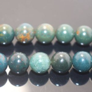 Natural Bloodstone Round Beads,Bloodstone Beads,4mm 6mm 8mm 10mm 12mm 14mm 16mm Natural Smooth beads,one strand 15",Gemstone Beads | Natural genuine round Gemstone beads for beading and jewelry making.  #jewelry #beads #beadedjewelry #diyjewelry #jewelrymaking #beadstore #beading #affiliate #ad