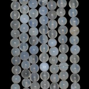 Shop Blue Lace Agate Round Beads! 6mm Blue Lace Agate Gemstone Grade AA Translucent Round 6mm Loose Beads 15.5 inch Full Strand (90188818-81) | Natural genuine round Blue Lace Agate beads for beading and jewelry making.  #jewelry #beads #beadedjewelry #diyjewelry #jewelrymaking #beadstore #beading #affiliate #ad