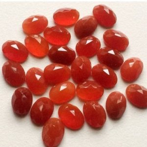 Shop Carnelian Cabochons! 10x14mm Carnelian Oval Cabochons, Carnelian Buff Polish Gems, Loose Carnelian Gemstones, 5 Pcs Carnelian Oval For Jewelry – KS3201 | Natural genuine stones & crystals in various shapes & sizes. Buy raw cut, tumbled, or polished gemstones for making jewelry or crystal healing energy vibration raising reiki stones. #crystals #gemstones #crystalhealing #crystalsandgemstones #energyhealing #affiliate #ad