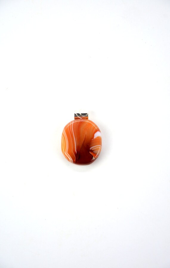 Carnelian Pendant Necklace