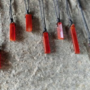 Real Carnelian Jewelry for Men and Women, Orange-Red Gemstone Pendant, Confidence Healing Crystal Necklace, Carnelian Pendant, Leo Gift Idea | Natural genuine Carnelian pendants. Buy handcrafted artisan men's jewelry, gifts for men.  Unique handmade mens fashion accessories. #jewelry #beadedpendants #beadedjewelry #shopping #gift #handmadejewelry #pendants #affiliate #ad