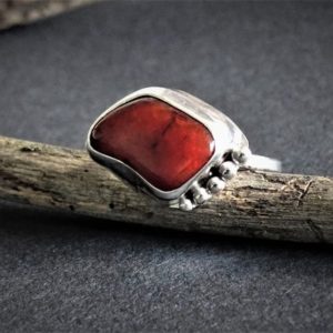 Shop Carnelian Rings! Natural Carnelian Ring | Genuine Carnelian | Carnelian | Mothers Day Gift | Natural genuine Carnelian rings, simple unique handcrafted gemstone rings. #rings #jewelry #shopping #gift #handmade #fashion #style #affiliate #ad