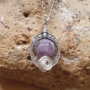 Small Charoite pendant. Reiki jewelry. Violet Flame jewelry uk. Oval Frame pendant | Natural genuine Charoite pendants. Buy crystal jewelry, handmade handcrafted artisan jewelry for women.  Unique handmade gift ideas. #jewelry #beadedpendants #beadedjewelry #gift #shopping #handmadejewelry #fashion #style #product #pendants #affiliate #ad