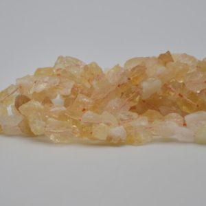 Shop Citrine Chip & Nugget Beads! Raw Citrine Gemstone Nugget Beads – 7mm – 8mm x 9mm – 10mm – 15" strand | Natural genuine chip Citrine beads for beading and jewelry making.  #jewelry #beads #beadedjewelry #diyjewelry #jewelrymaking #beadstore #beading #affiliate #ad