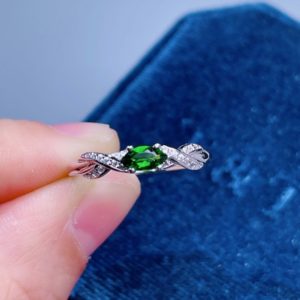 Shop Diopside Rings! Chrome Diopside Ring | Sterling Silver Ring | Green Diopside | Customized Ring | Women's Ring | Jewelry | Genuine Diopside | Dainty Ring | Natural genuine Diopside rings, simple unique handcrafted gemstone rings. #rings #jewelry #shopping #gift #handmade #fashion #style #affiliate #ad