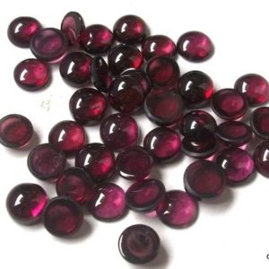 Shop Garnet Cabochons! 8mm Pink RHODOLITE GARNET Cabochon Round Loose Gemstone, 8mm Pink Garnet Round cabochon Loose Gemstone | Natural genuine stones & crystals in various shapes & sizes. Buy raw cut, tumbled, or polished gemstones for making jewelry or crystal healing energy vibration raising reiki stones. #crystals #gemstones #crystalhealing #crystalsandgemstones #energyhealing #affiliate #ad