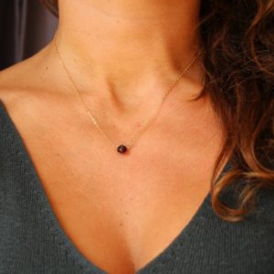 Shop Garnet Necklaces! Dainty Garnet Necklace, Garnet Jewelry, Birthstone January, Dainty Crystal Necklace | Natural genuine Garnet necklaces. Buy crystal jewelry, handmade handcrafted artisan jewelry for women.  Unique handmade gift ideas. #jewelry #beadednecklaces #beadedjewelry #gift #shopping #handmadejewelry #fashion #style #product #necklaces #affiliate #ad