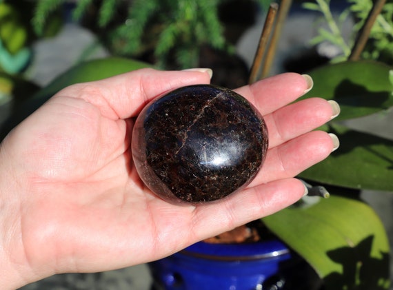 Garnet Palm Stone (you Choose Your Weight), Red Garnet, Polished Garnet Stone