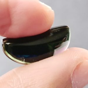 Shop Green Tourmaline Stones & Crystals! 18.3mmx8.4mm Rare Green Tourmaline, OOAK Green Tourmaline Plain Smooth Flat Back Cabochon, Loose Tourmaline For Jewelry – PKSG196 | Natural genuine stones & crystals in various shapes & sizes. Buy raw cut, tumbled, or polished gemstones for making jewelry or crystal healing energy vibration raising reiki stones. #crystals #gemstones #crystalhealing #crystalsandgemstones #energyhealing #affiliate #ad